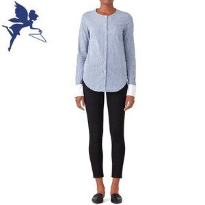 MICHAEL STARS Fletcher Stripe Button Down Top